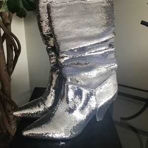 Windsor Smith Slouch Sequin Boots